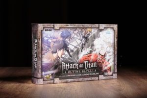 Attack on Titan, la última batalla, juegos de mesa de acción