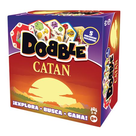 Dobble Catan ¿QUIÉN ENCONTRARÁ ANTES EL SÍMBOLO IDÉNTICO EN LA ISLA DE CATAN?