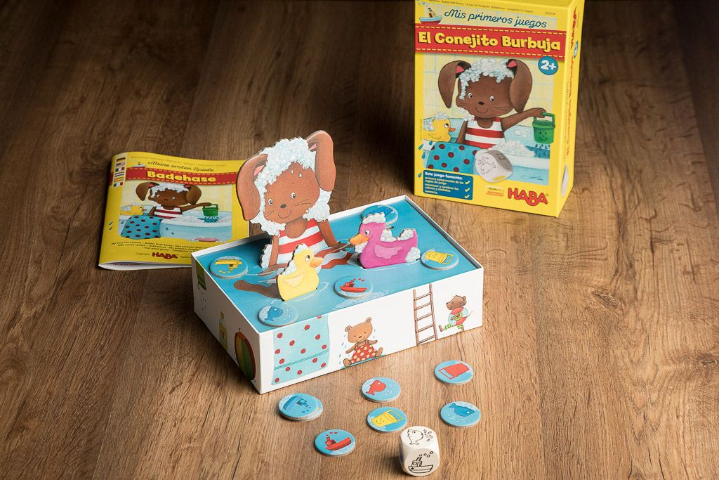 El conejito bubuja, juegos para niños de 0 a 3 años