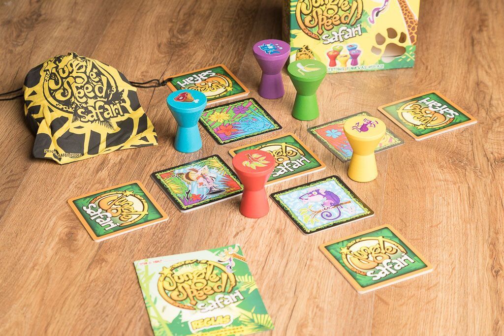 Jungle speed safari, juegos de mesa para fiestas infantiles para empezar la fiesta