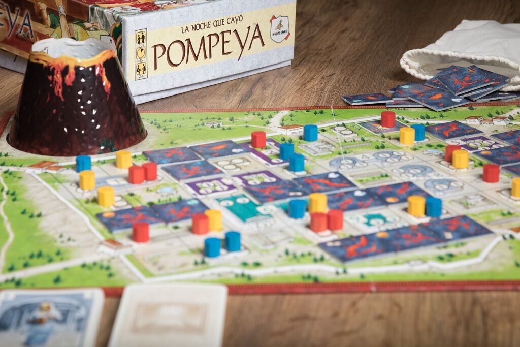 Pompeya, uno de nuestros juegos de mesa históricos