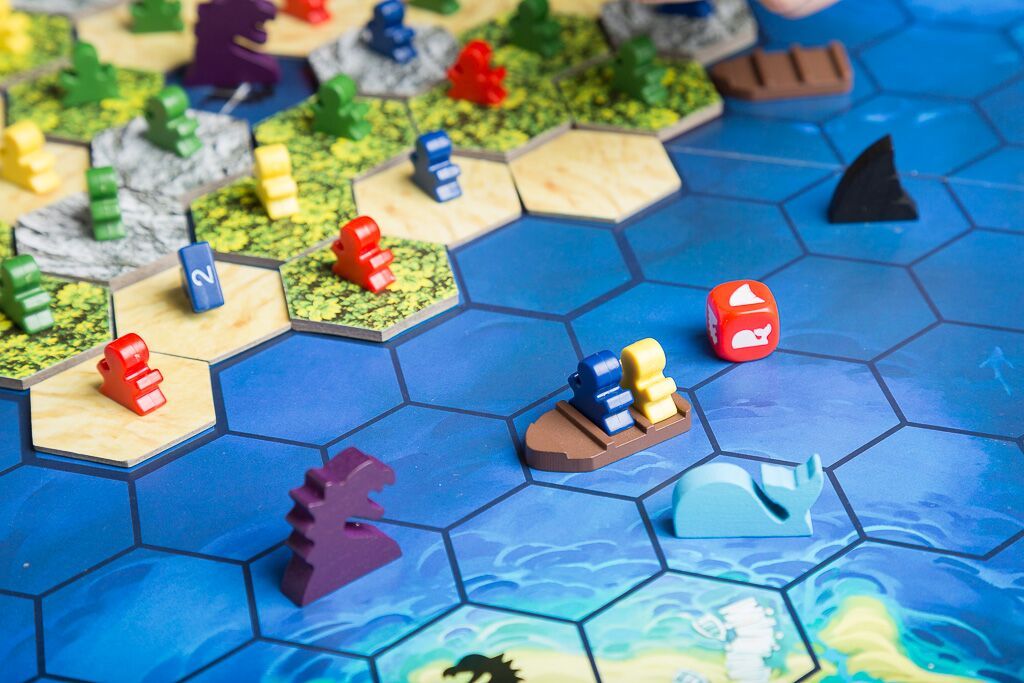 The island, juegos de mesa de aventuras en el mar
