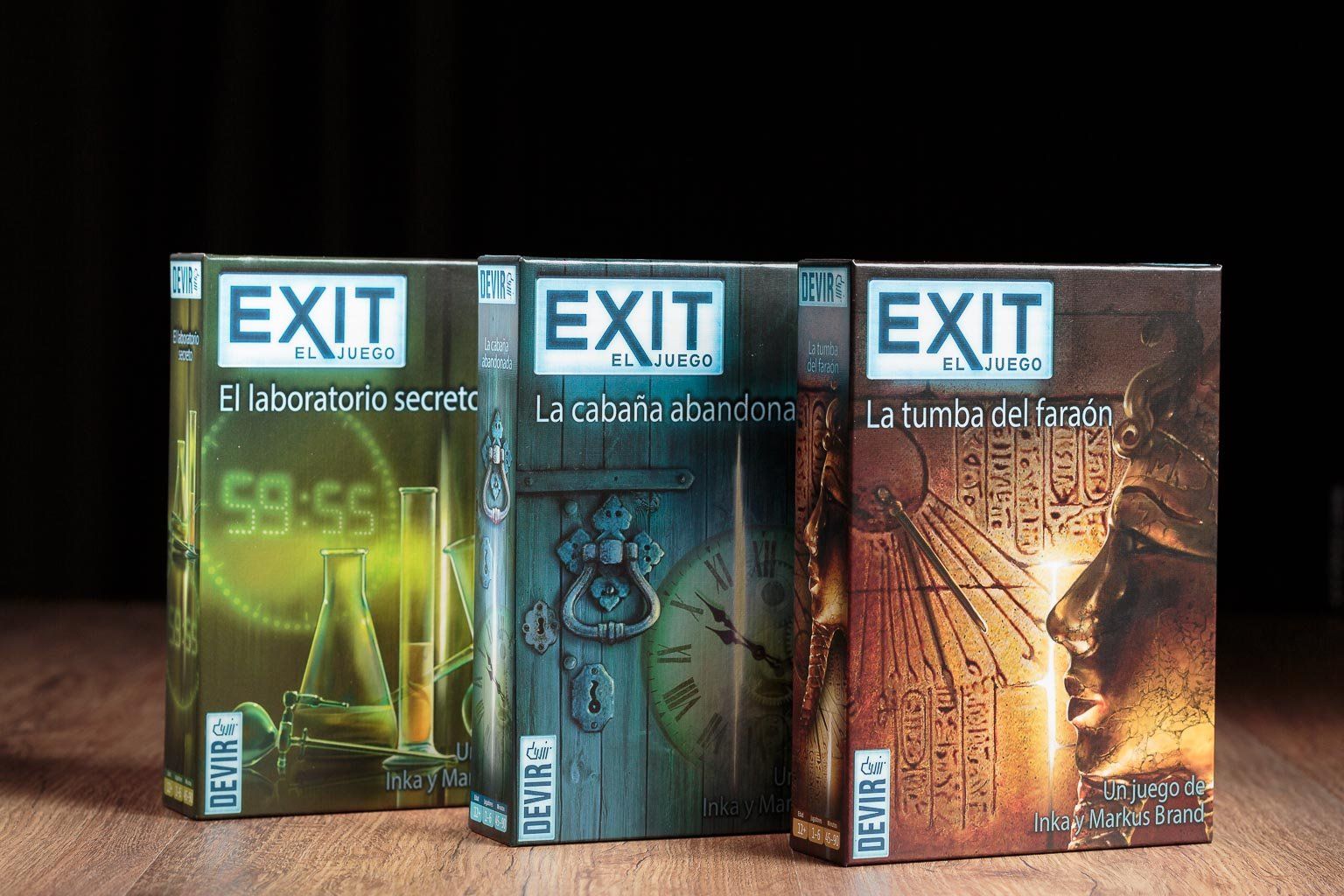 Exit, juegos de mesa de escape room