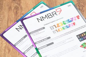 NMBR 9, juegos de mesa tipo Tetris