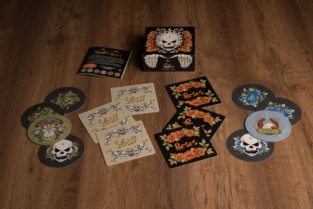 Skull and roses, juegos de mesa para jugar durante las meriendas