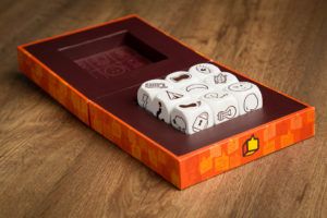 Story cubes Max, juegos de mesa para familias numerosas