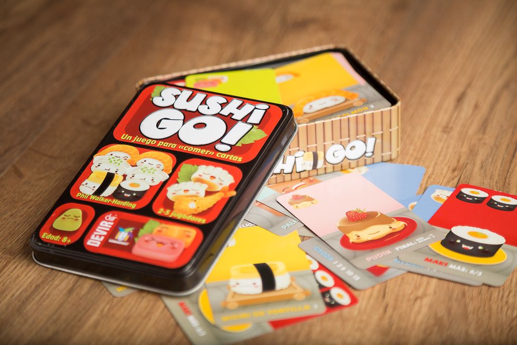 Suhi go!, Juegos de mesa para abrir el apetito