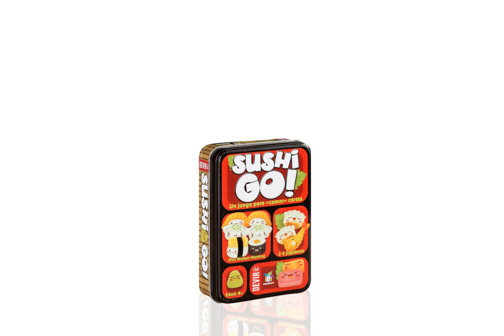 Sushi Go! – Jeu De Cartes Gourmand Dès 8 Ans – 2 à 5 Joueurs, 15 Min – Stratégie Et Mémoire – Version Française